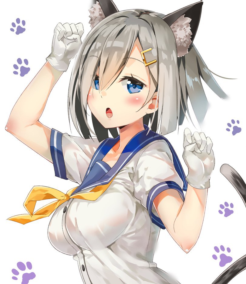 Аниме девушка с ушками кошки, Anime Hub