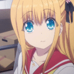 Anime gif девушки с лисиными ушками 2D to 3D, Anime Hub